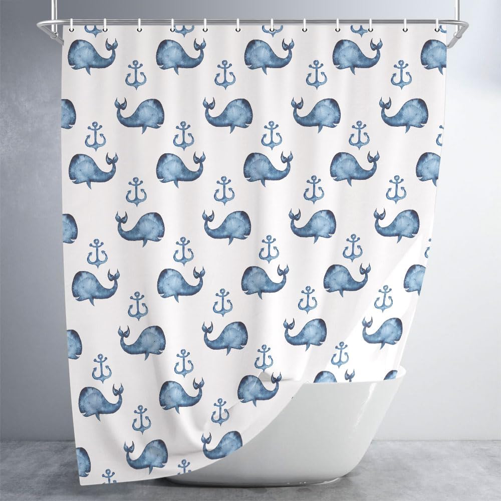 Wathon Nautical Shower curtain Set - 70X70 inches