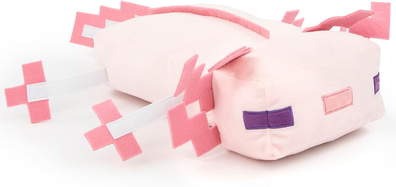 Jay Franco Minecraft Axolotl Plush Pillow