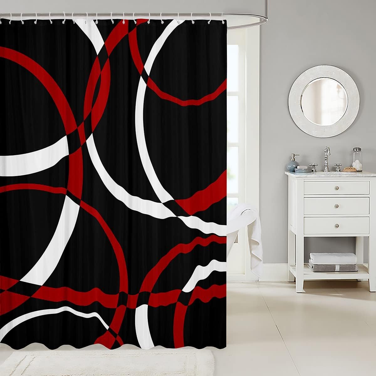 Circle Geometric Retro 3D 12 Hooks 72x72