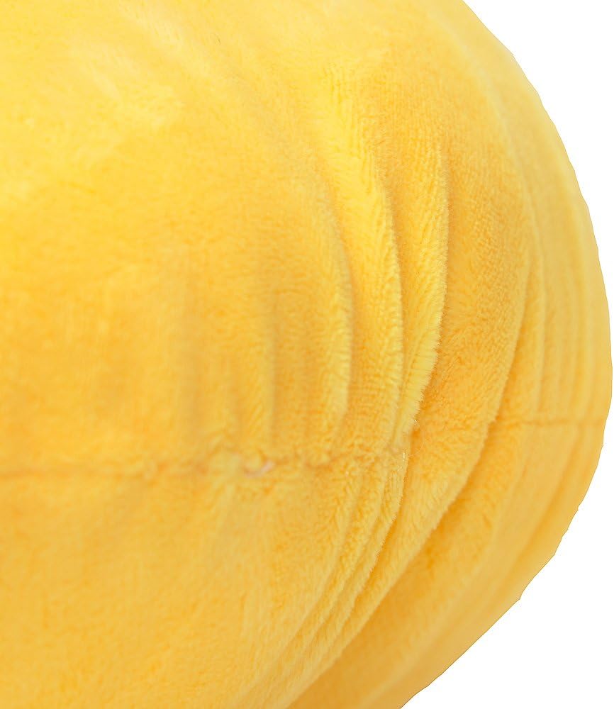 EvZ Emoji Heart Eyes Plush Pillow 32cm Yellow