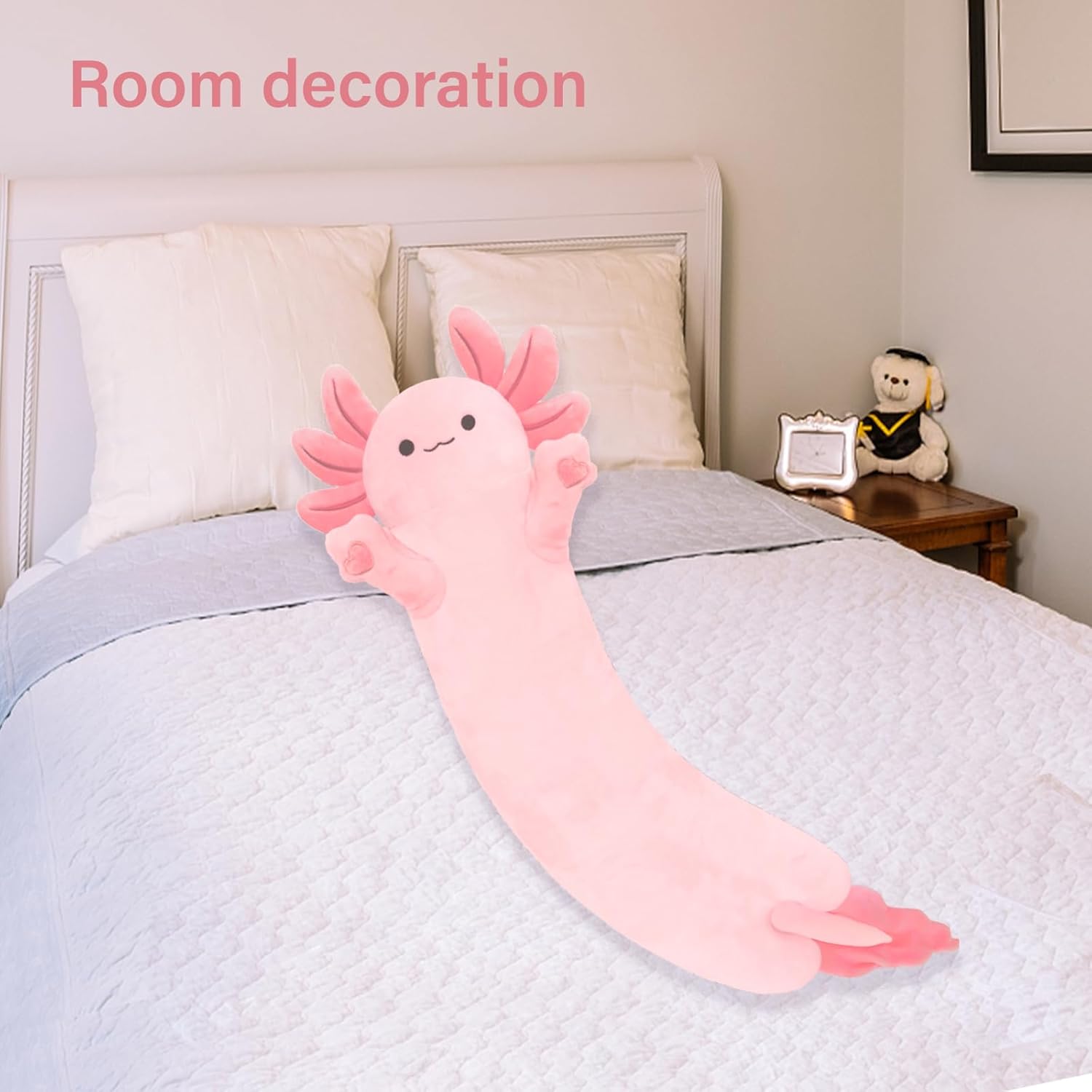 Axolotl Plush Pillow