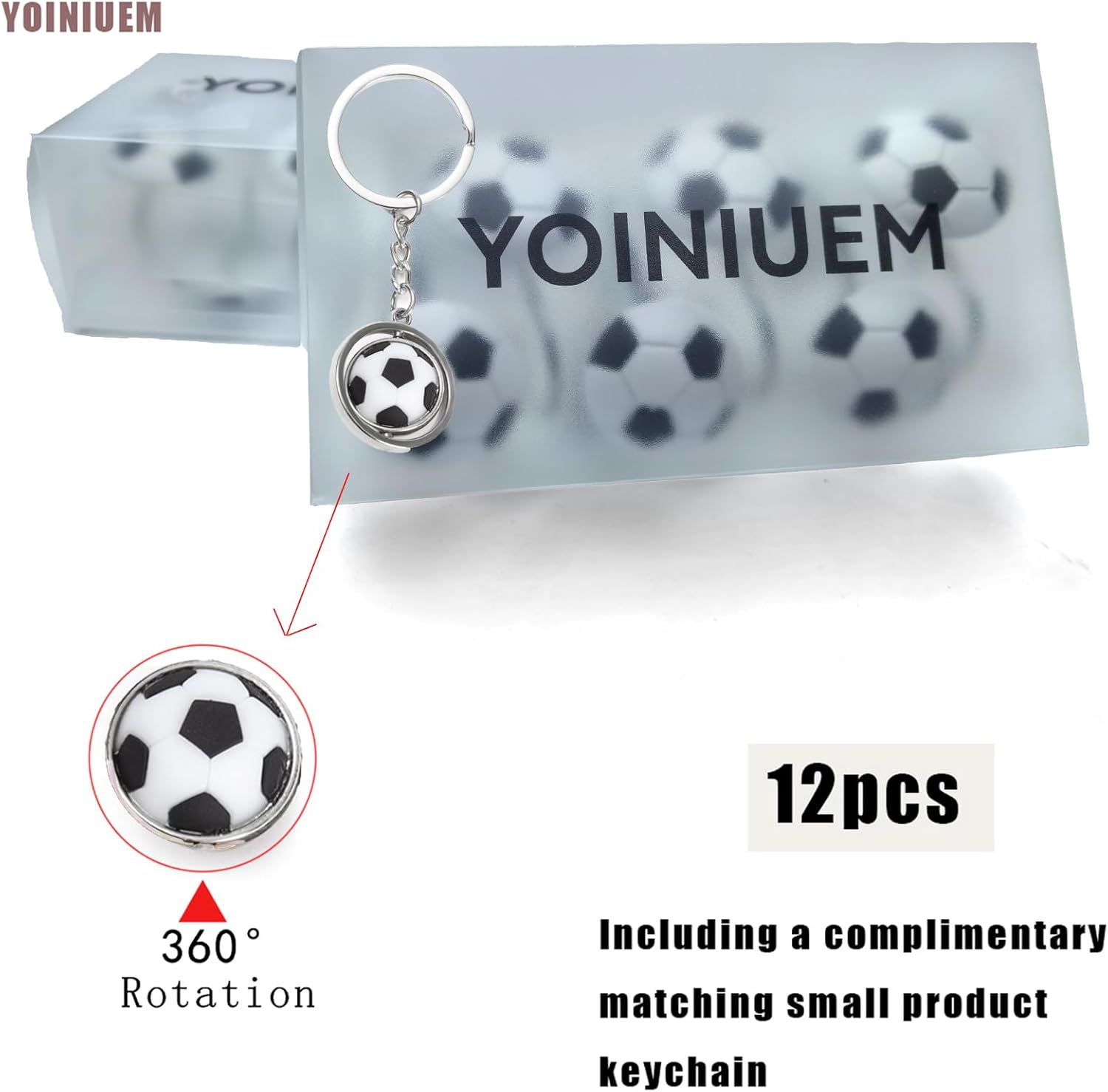 Stylish Soccer Ball Hanging Set