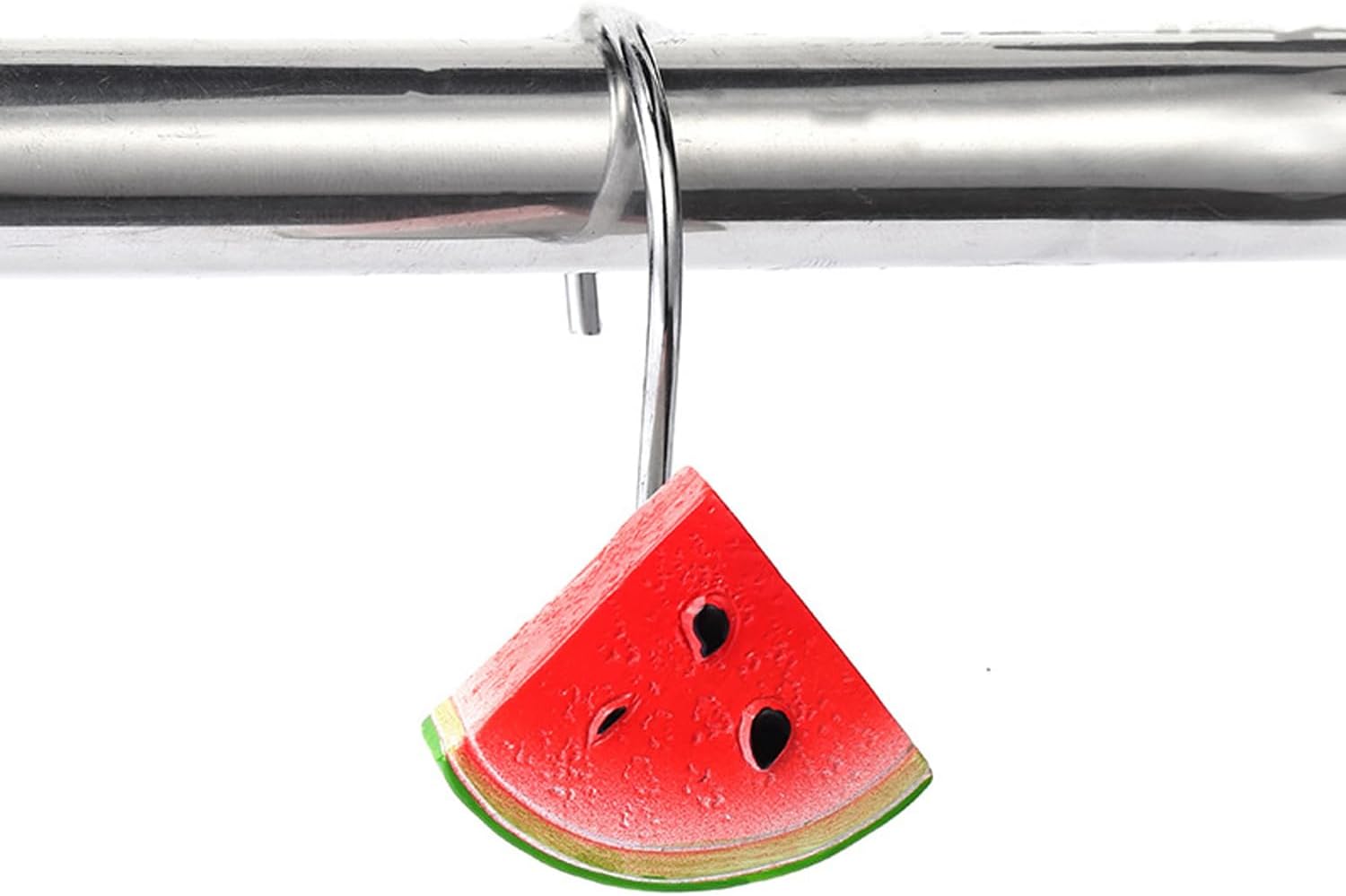 12 PCS Watermelon Shower Curtain Hooks Decorative