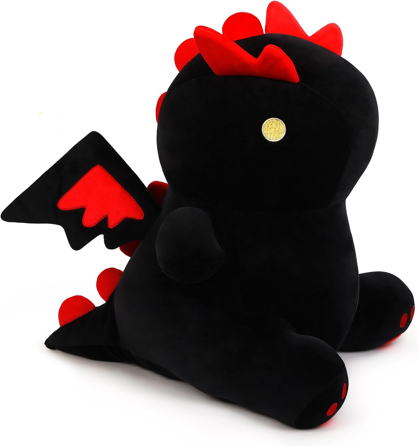 MIAOHAHA Funny Dinosaur Plush Pillow for Kids