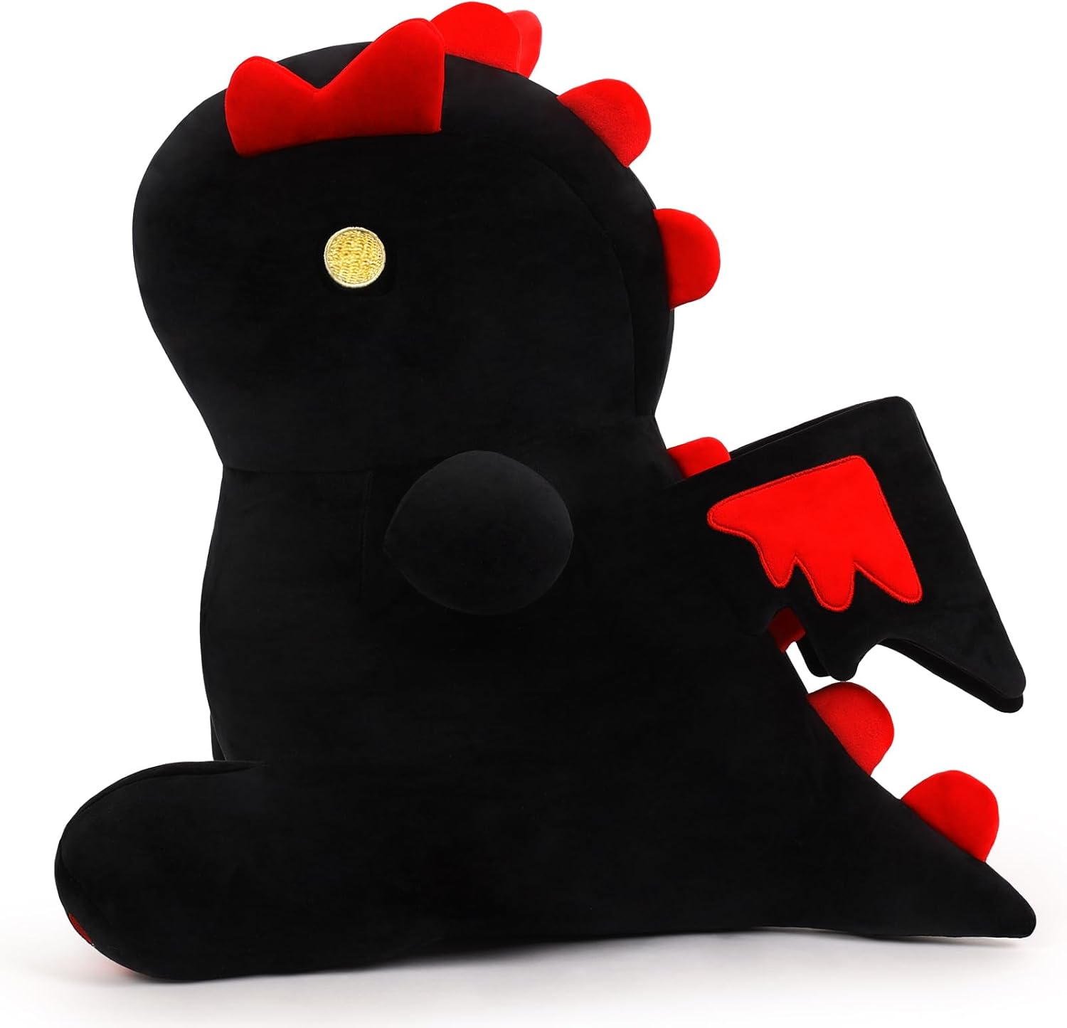 MIAOHAHA Funny Dinosaur Plush Pillow for Kids