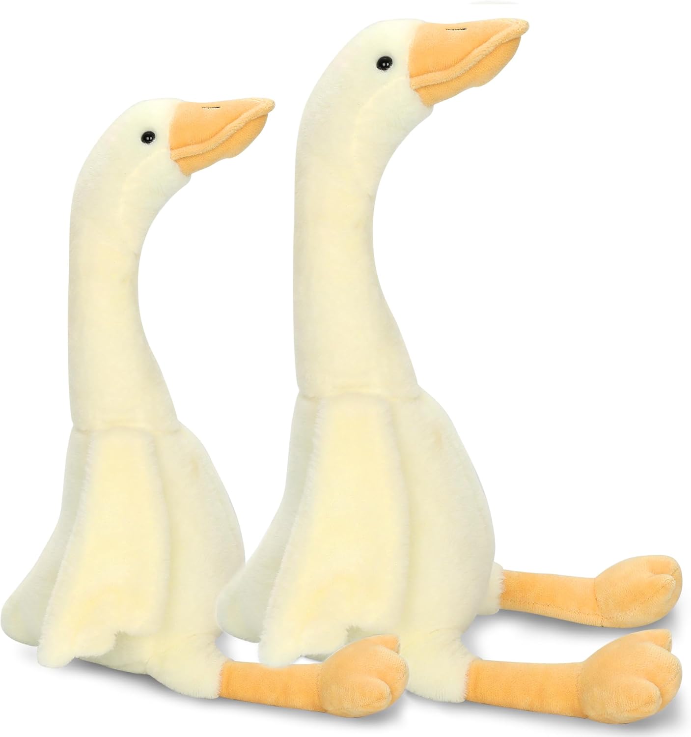 Adorable 2-Piece Goose and Duck Plushes Perfect for Kids and