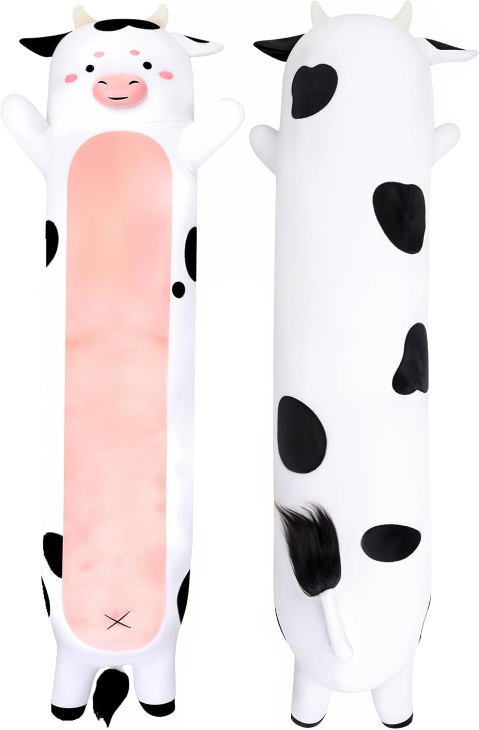 Cuddle Paws Cow Print Body Pillow