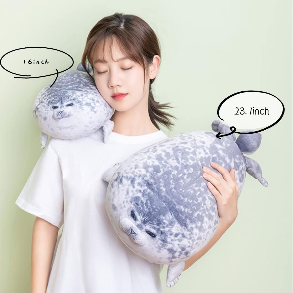 Seal Plush Pillow for Kids