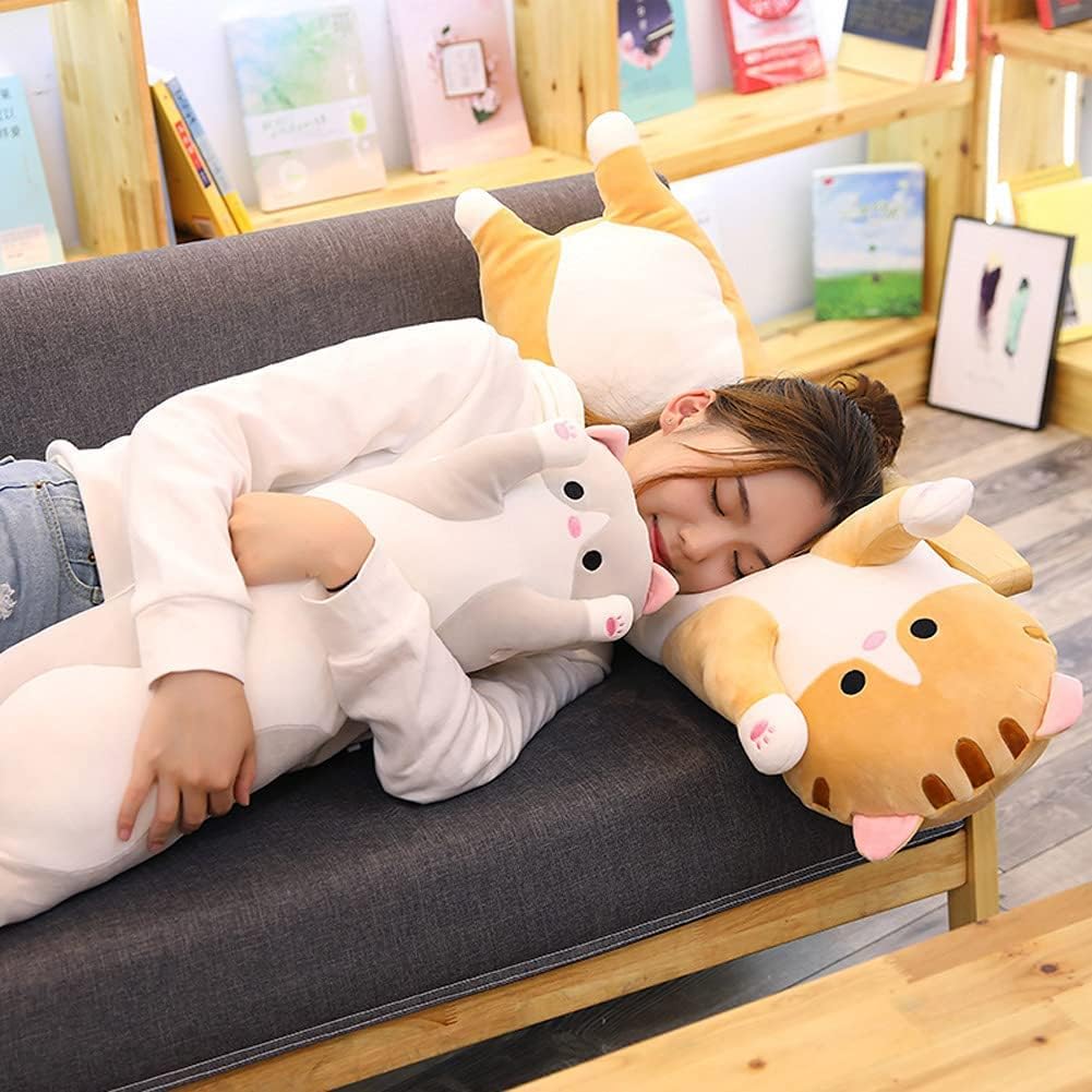 Cute Cat Plush Pillow