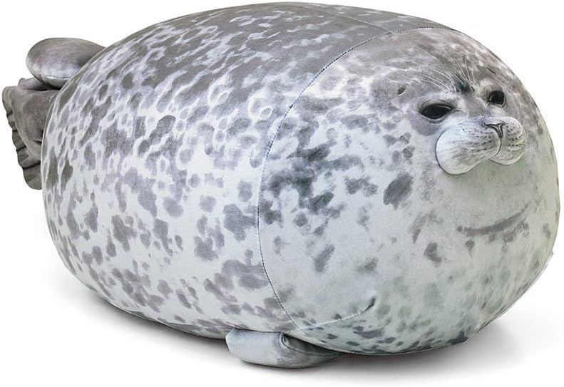 Chubby Blob Seal Plush Pillow