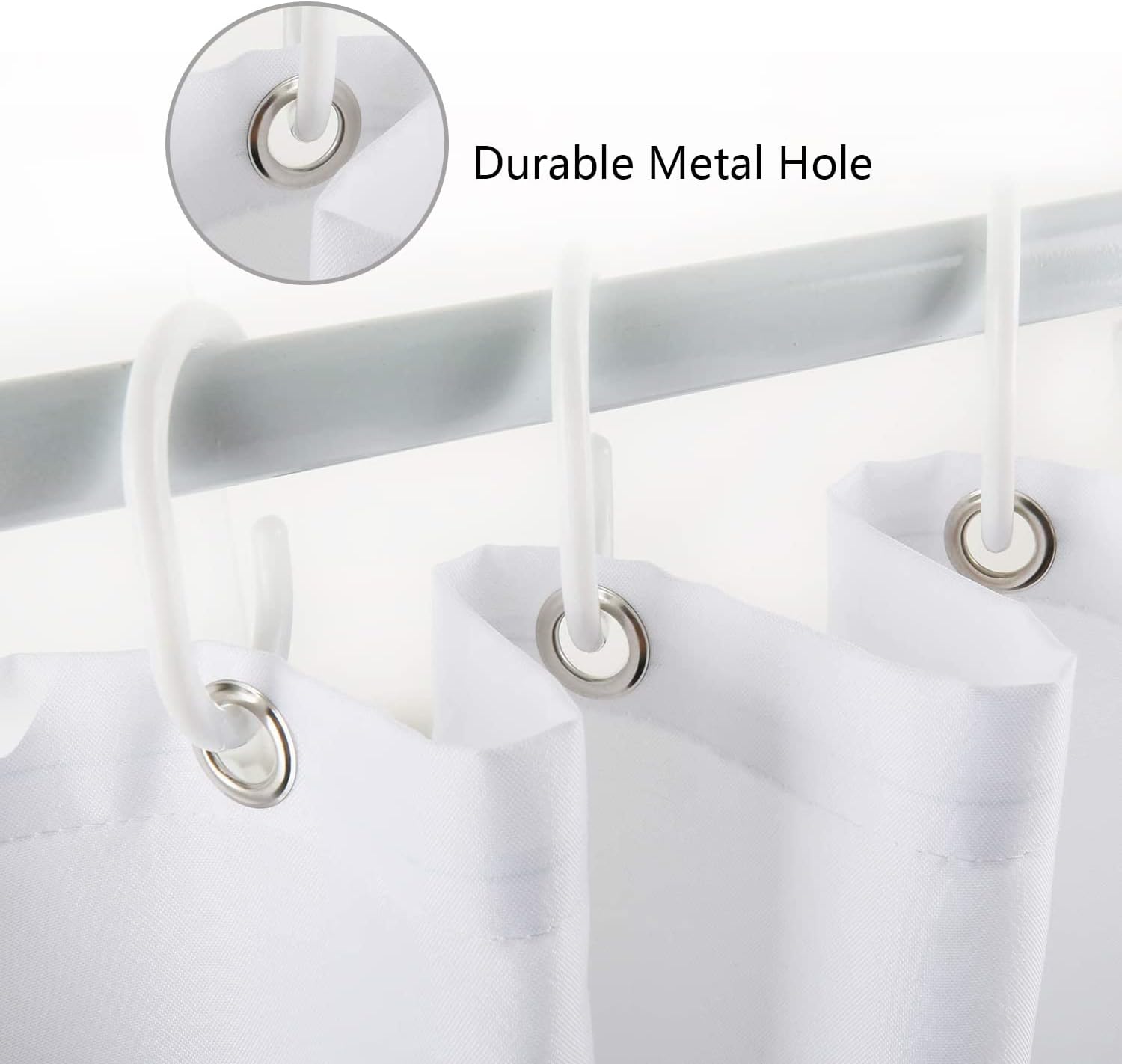 Cute Panda Bathroom Shower Curtain Set