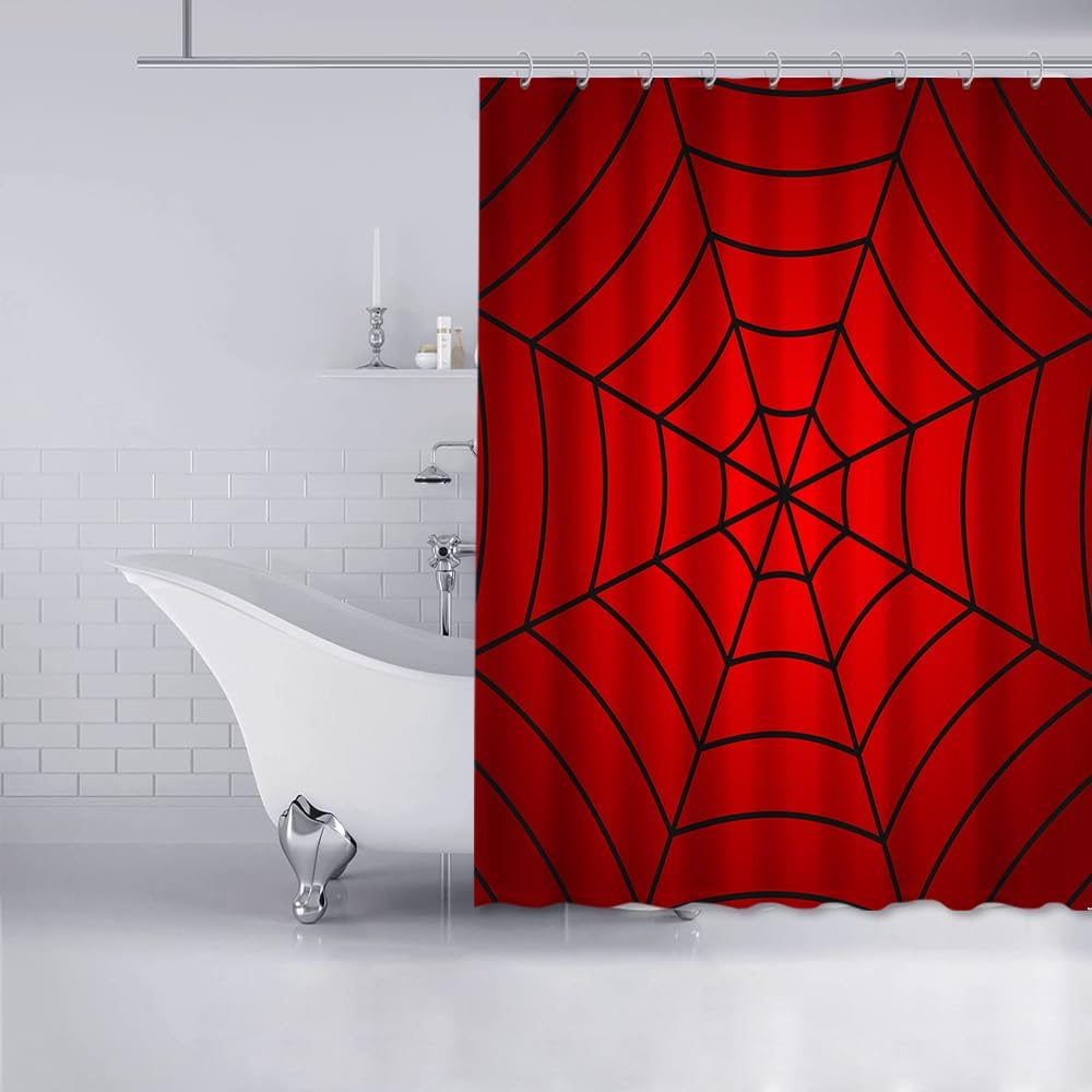 Fancy 72x72 Spider Web Showers