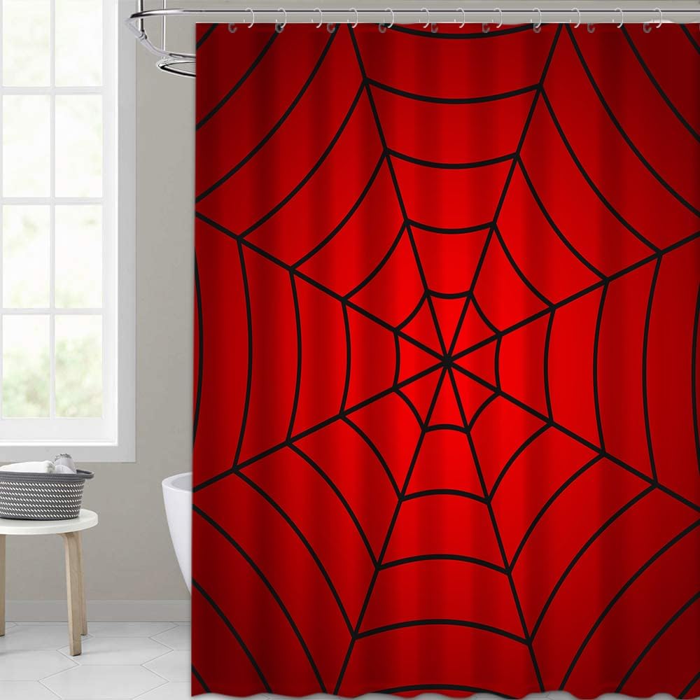 Fancy 72x72 Spider Web Showers