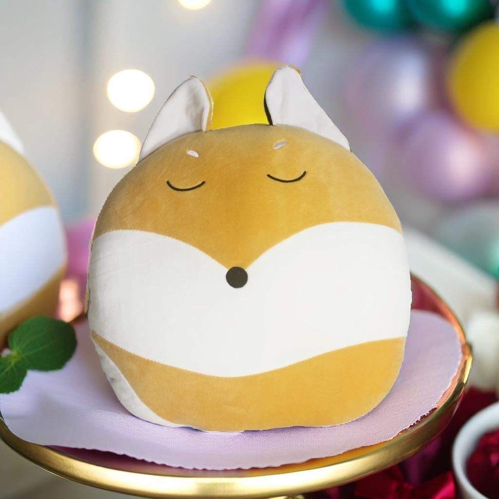15 Fluffy Fox Pillow for Kids