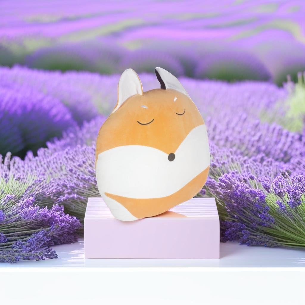 15 Fluffy Fox Pillow for Kids