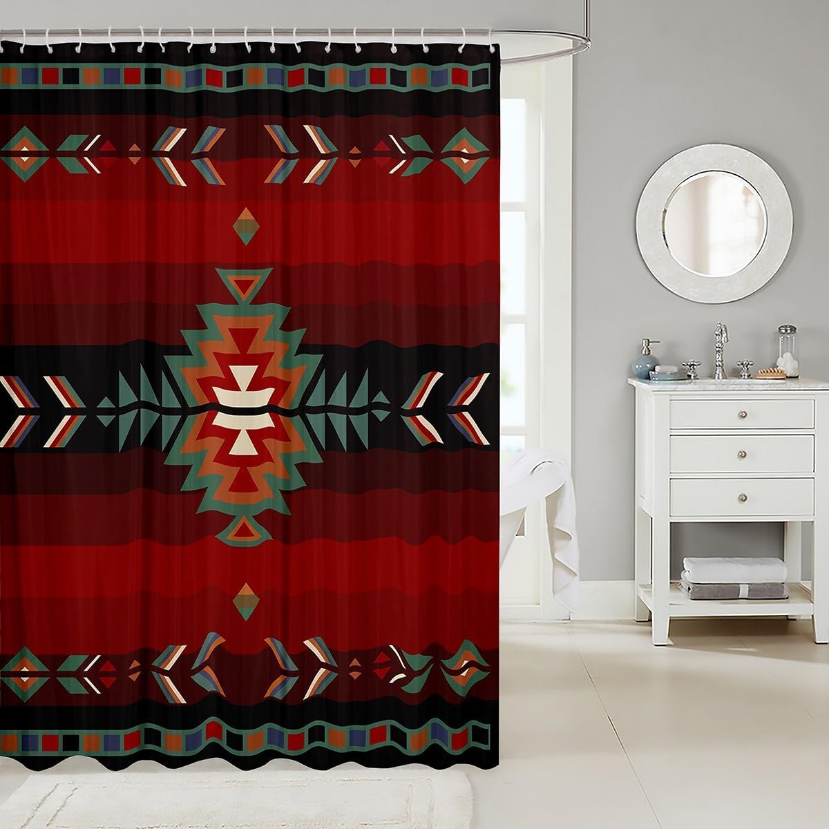 Feelyou 72x72 Bath Curtain for Kids