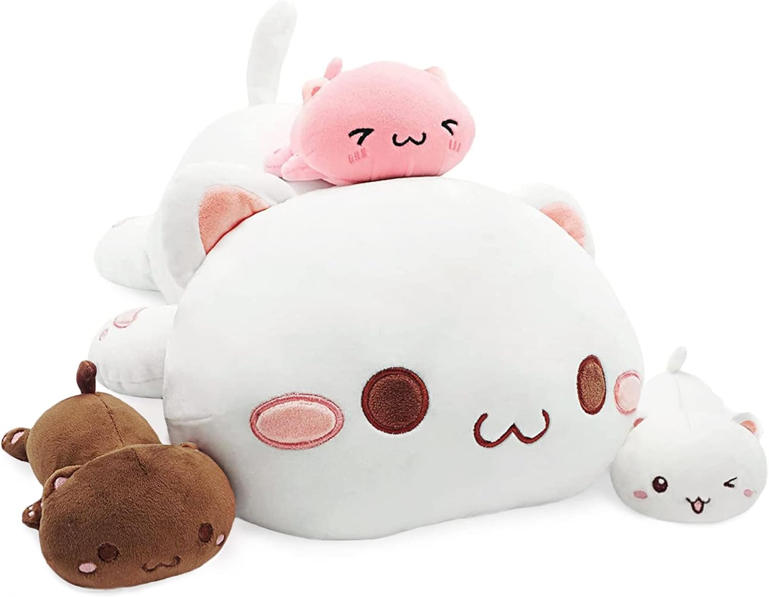 Onsoyours Cat Plush Mommy 197 In 4 Piece Set