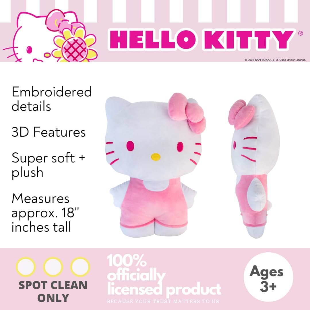 Franco Bedding Super Soft Plush 1 Count - Hello Kitty