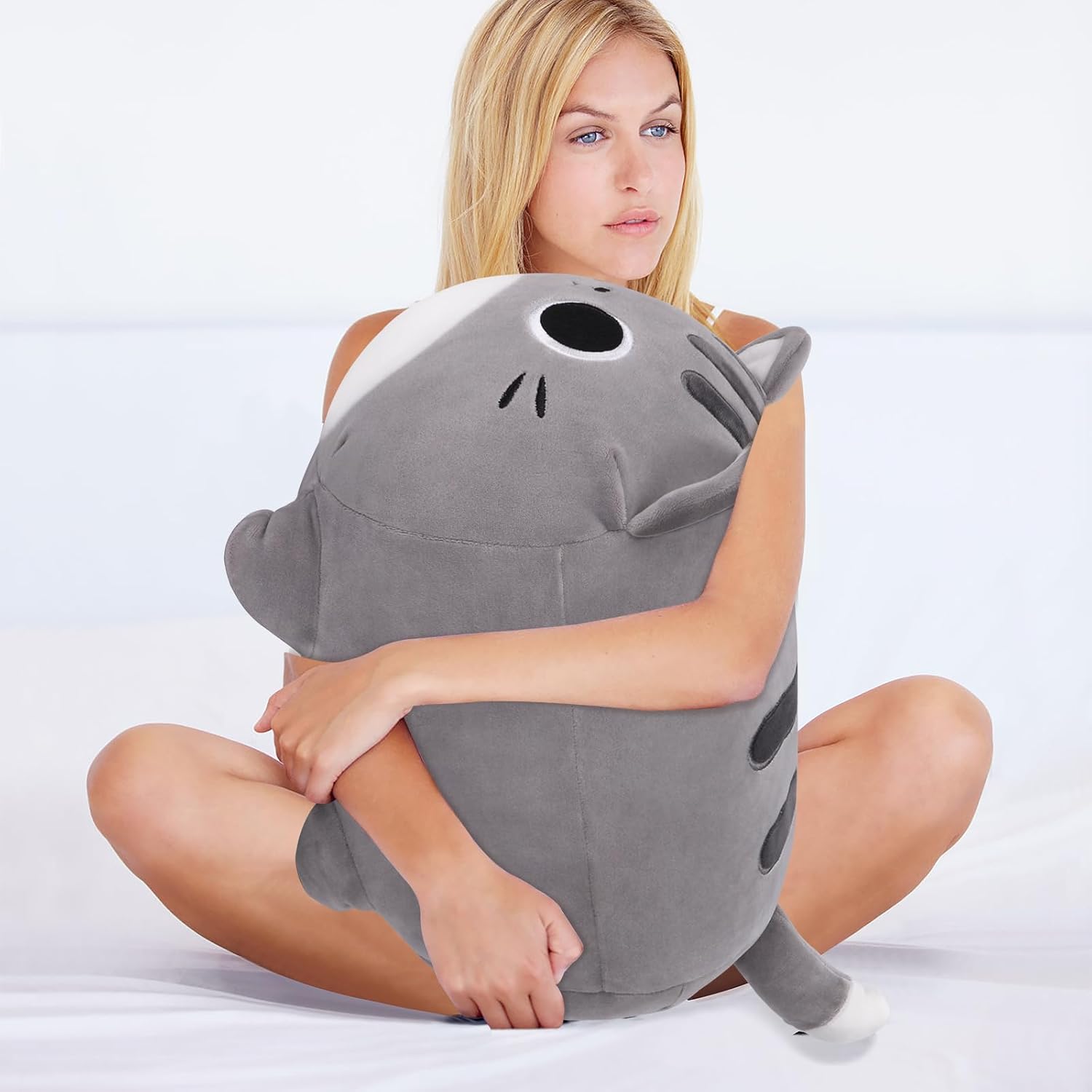 Giant Size Kawaii Cat Plush Pillow