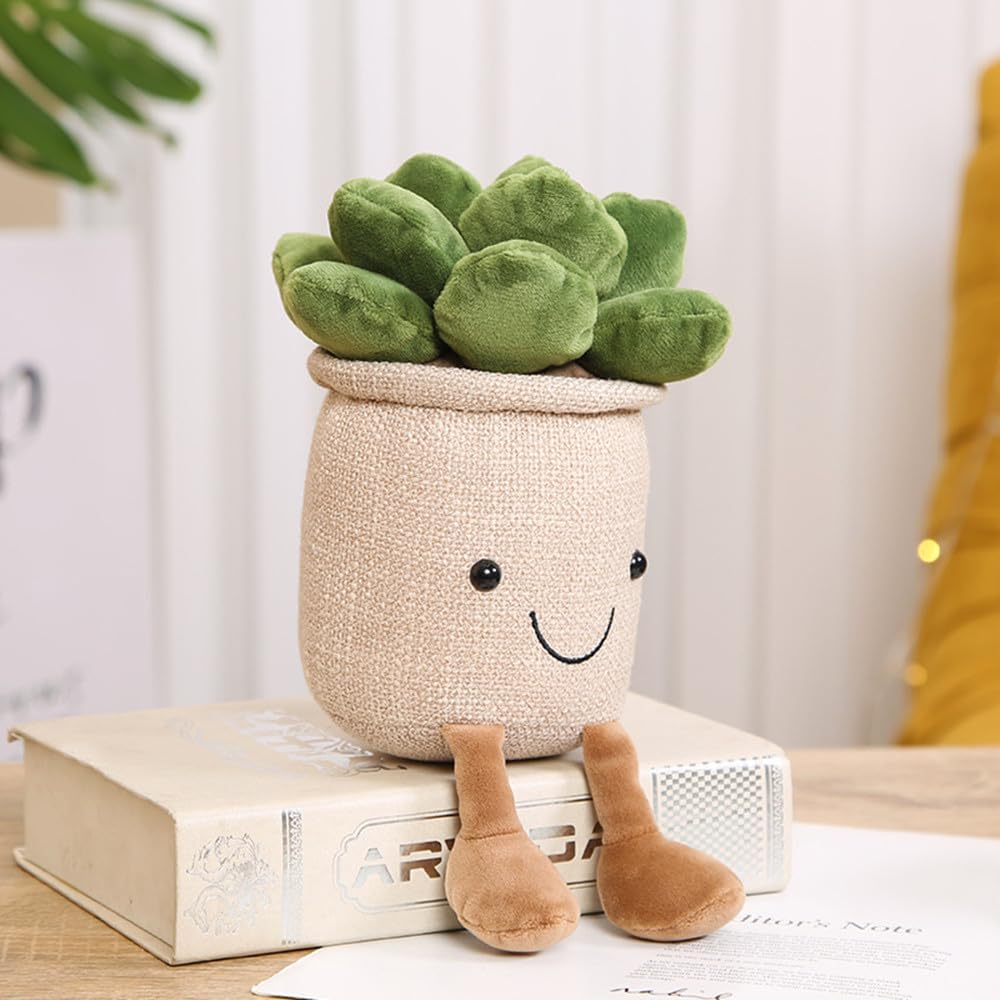 Cute Plush Succulent Pillow for Kids and Adults