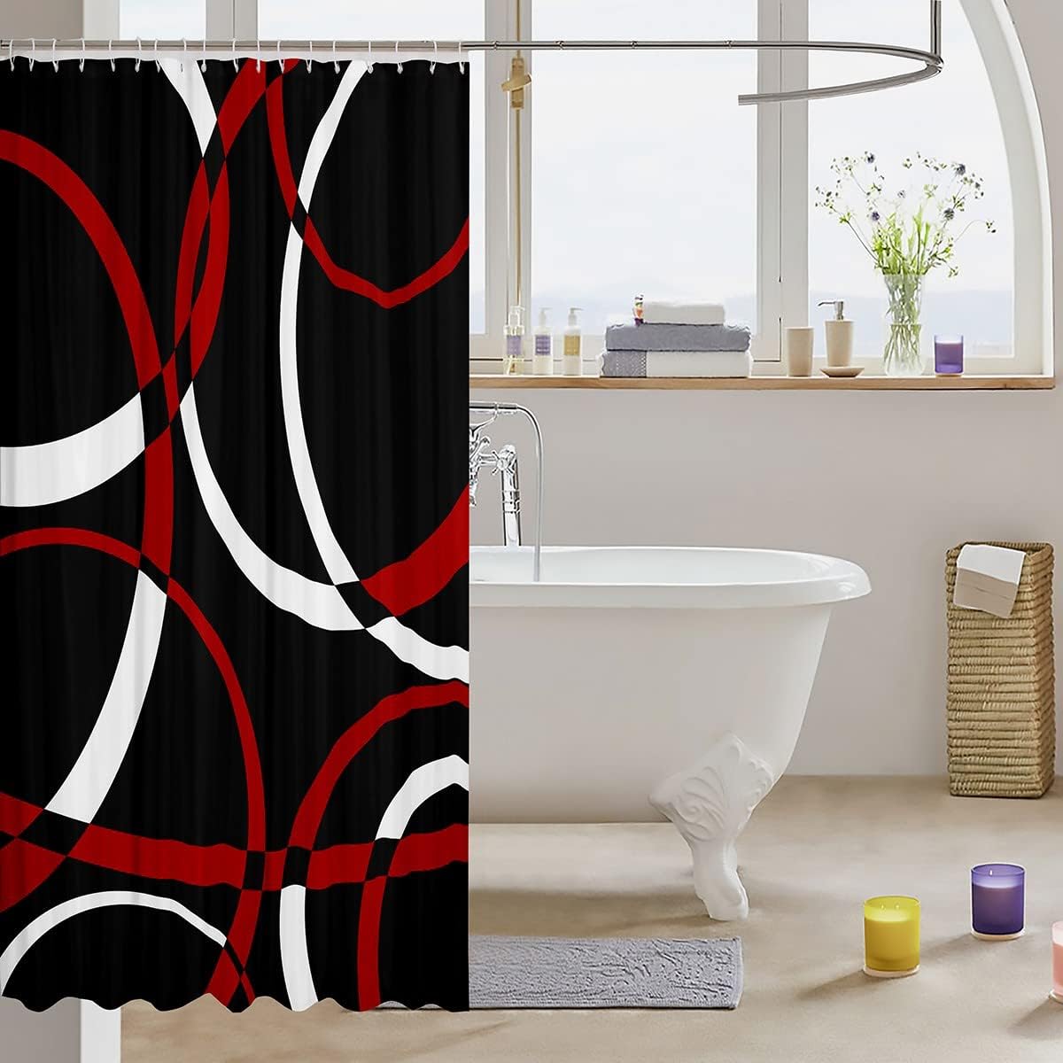 Circle Geometric Retro 3D 12 Hooks 72x72