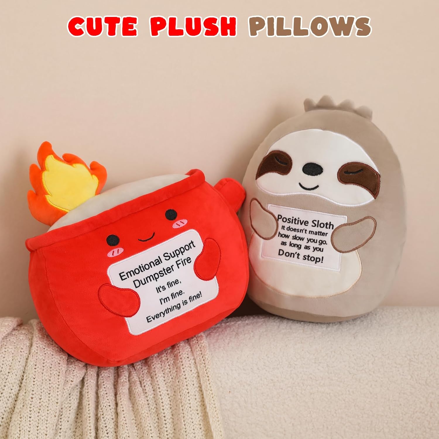 Sloth Plush Toy for Emotional Support and Comfort