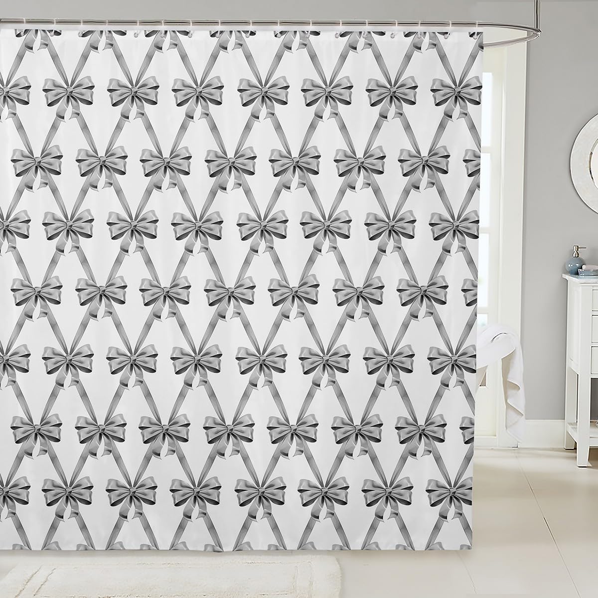 Feelyou Cute Bowknot 72x72 Showers for Kids