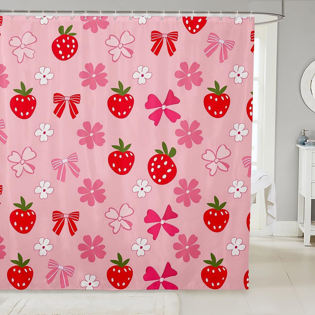 Fun Kids Bath Curtain