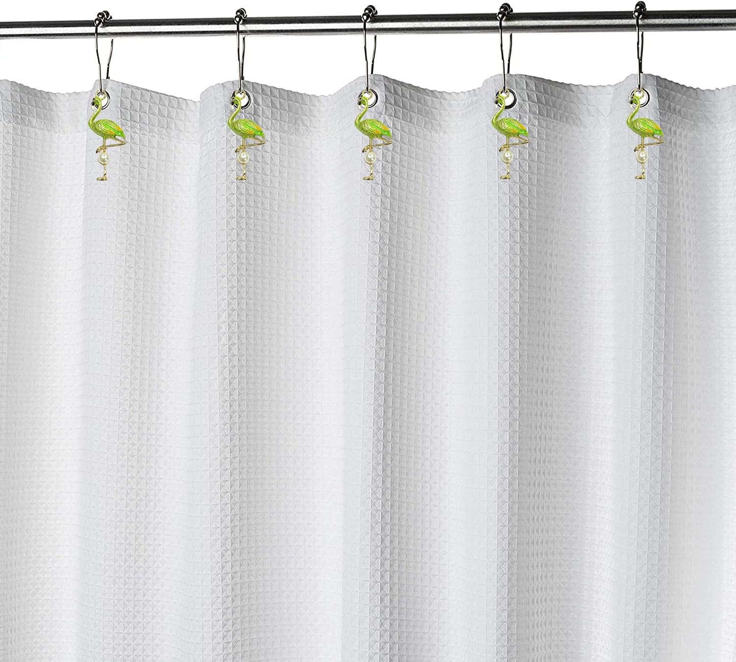 12-Piece Flamingo Showers - Rustproof Stylish