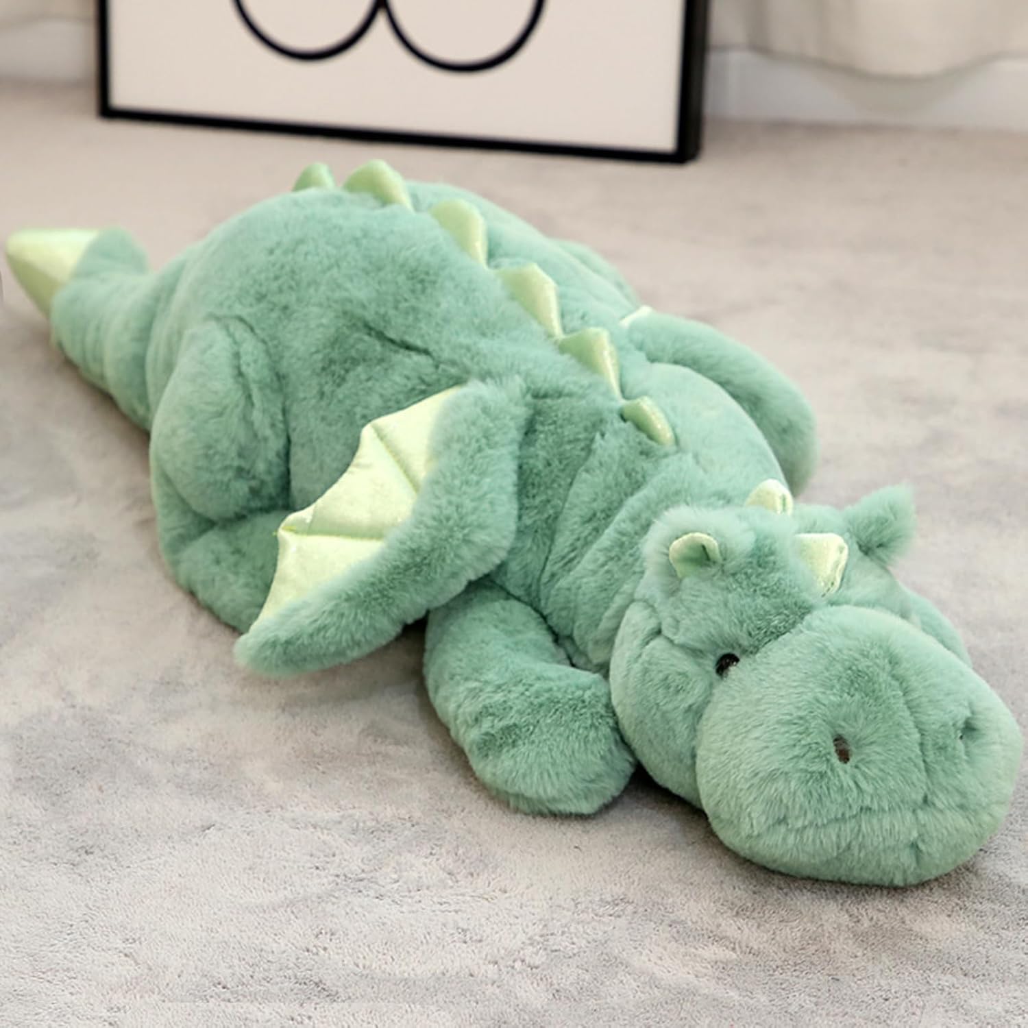 Dinosaur Plush Pillow for Kids Cuddling Friends PP Cotton Softness