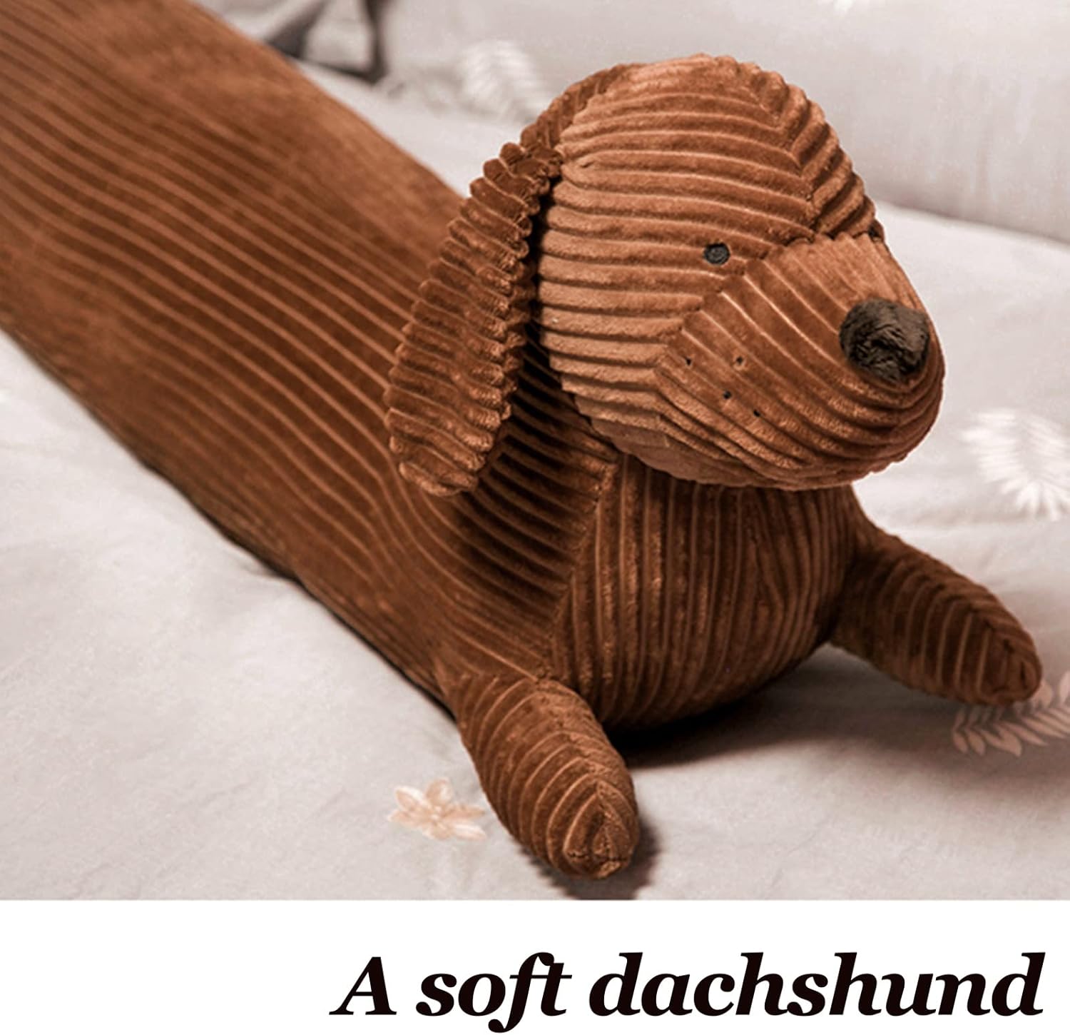 Enhopty 43 inch Dachshund Plush Pillow