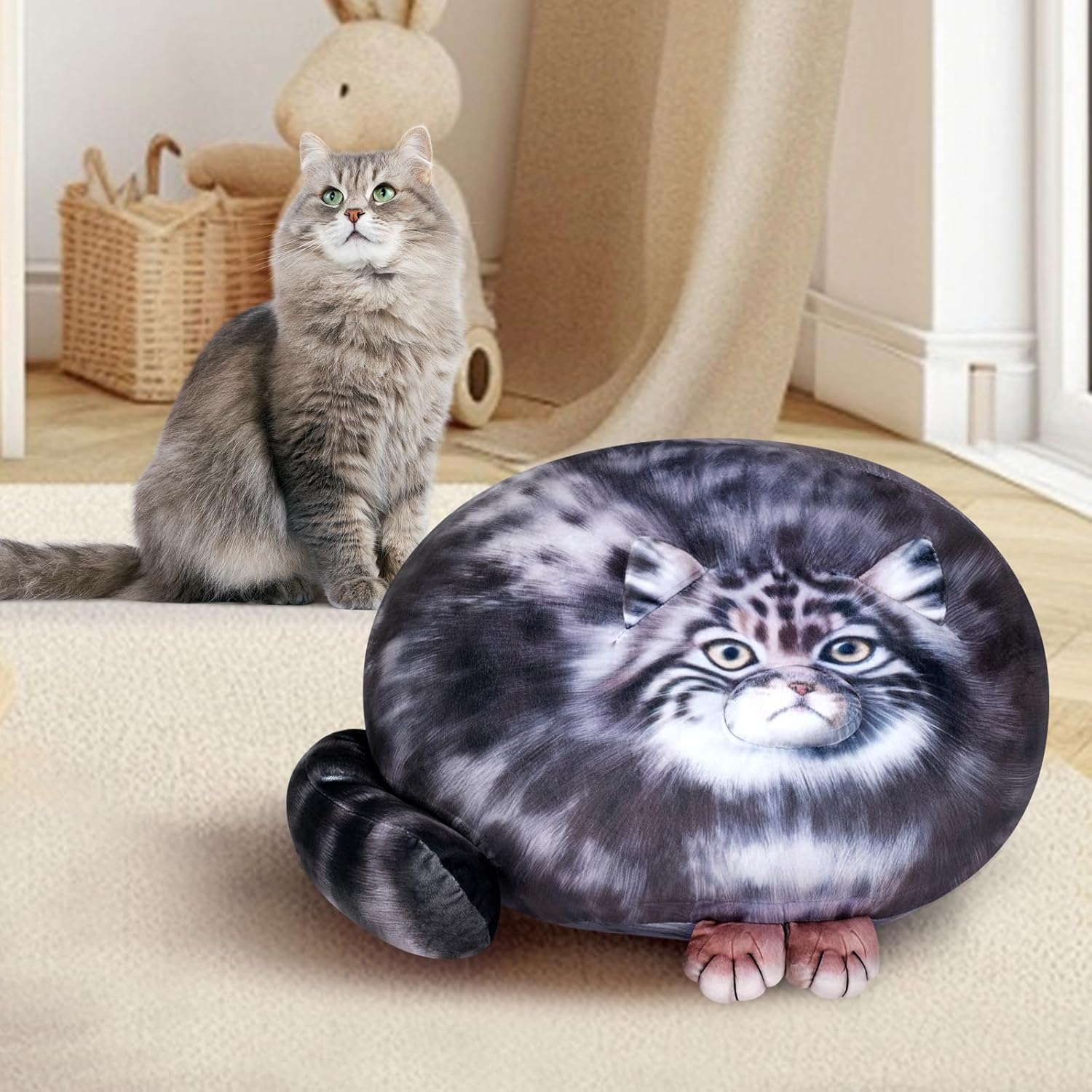 Achwishap Cat Plush Soft Tutus Sturdy Stuffed Animal for Kids Adults