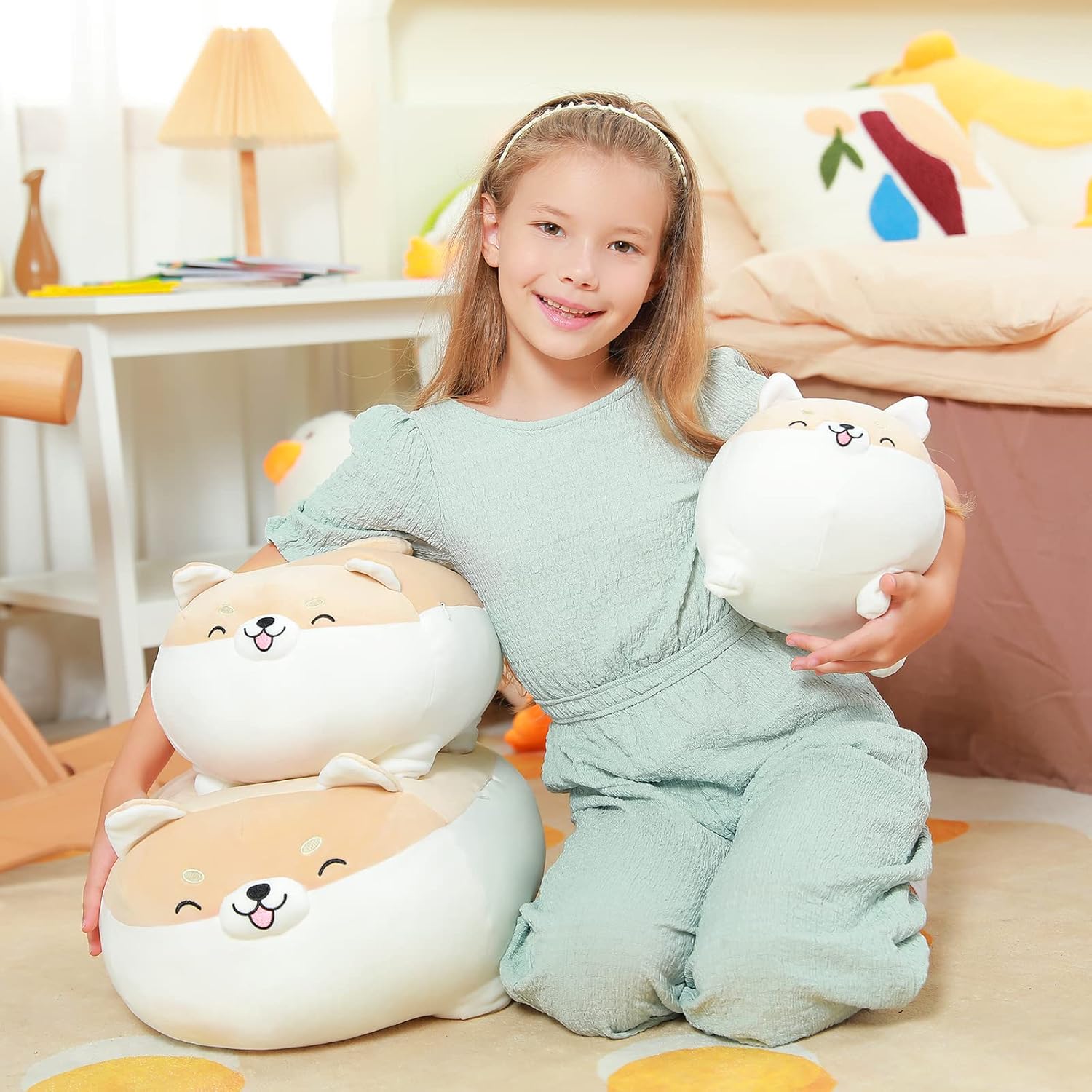 Auspicious Beginning Shiba Inu Plush Toy