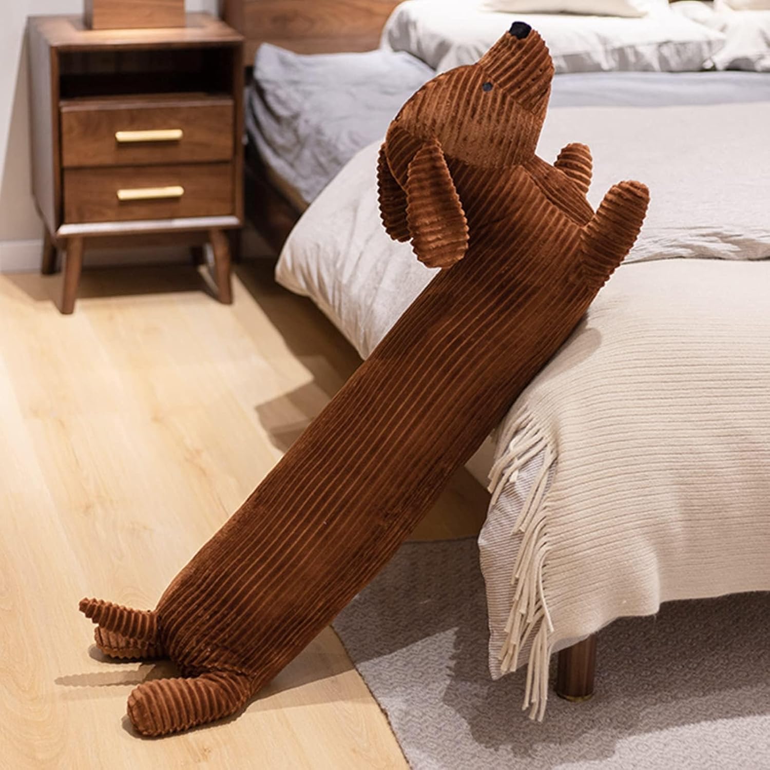 Enhopty 43 inch Dachshund Plush Pillow