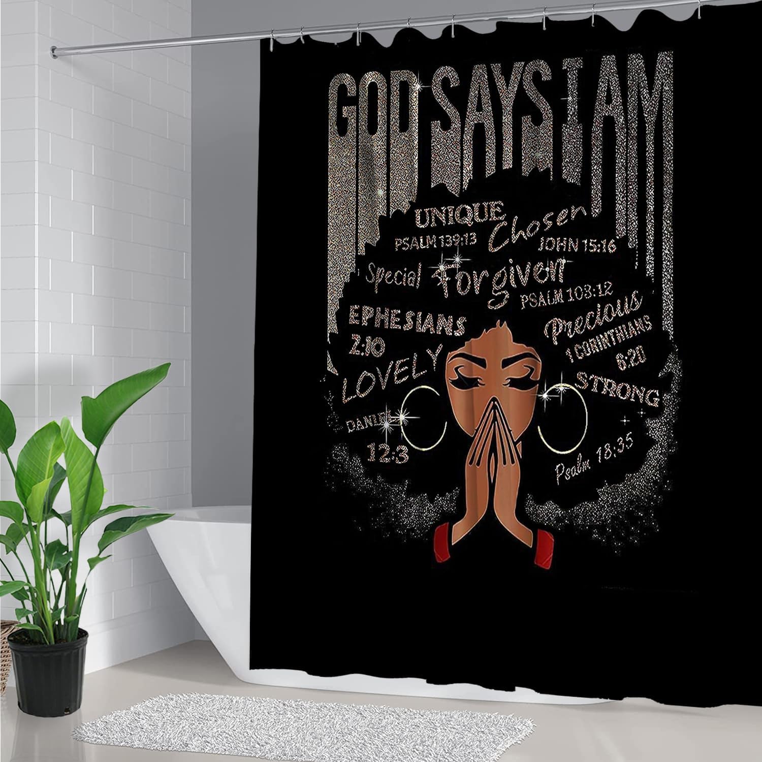 Black Trackback bathroom set
