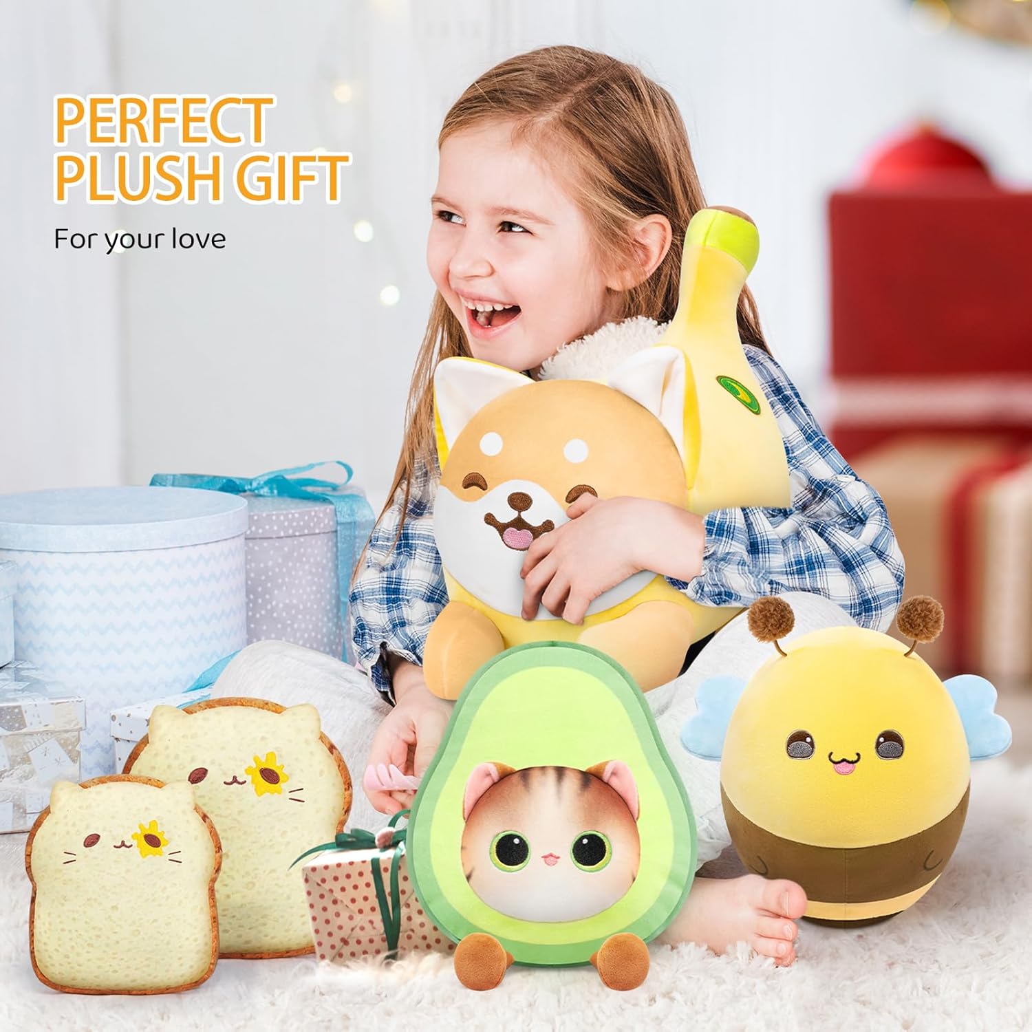 Caaaat Toast Bread Pillow