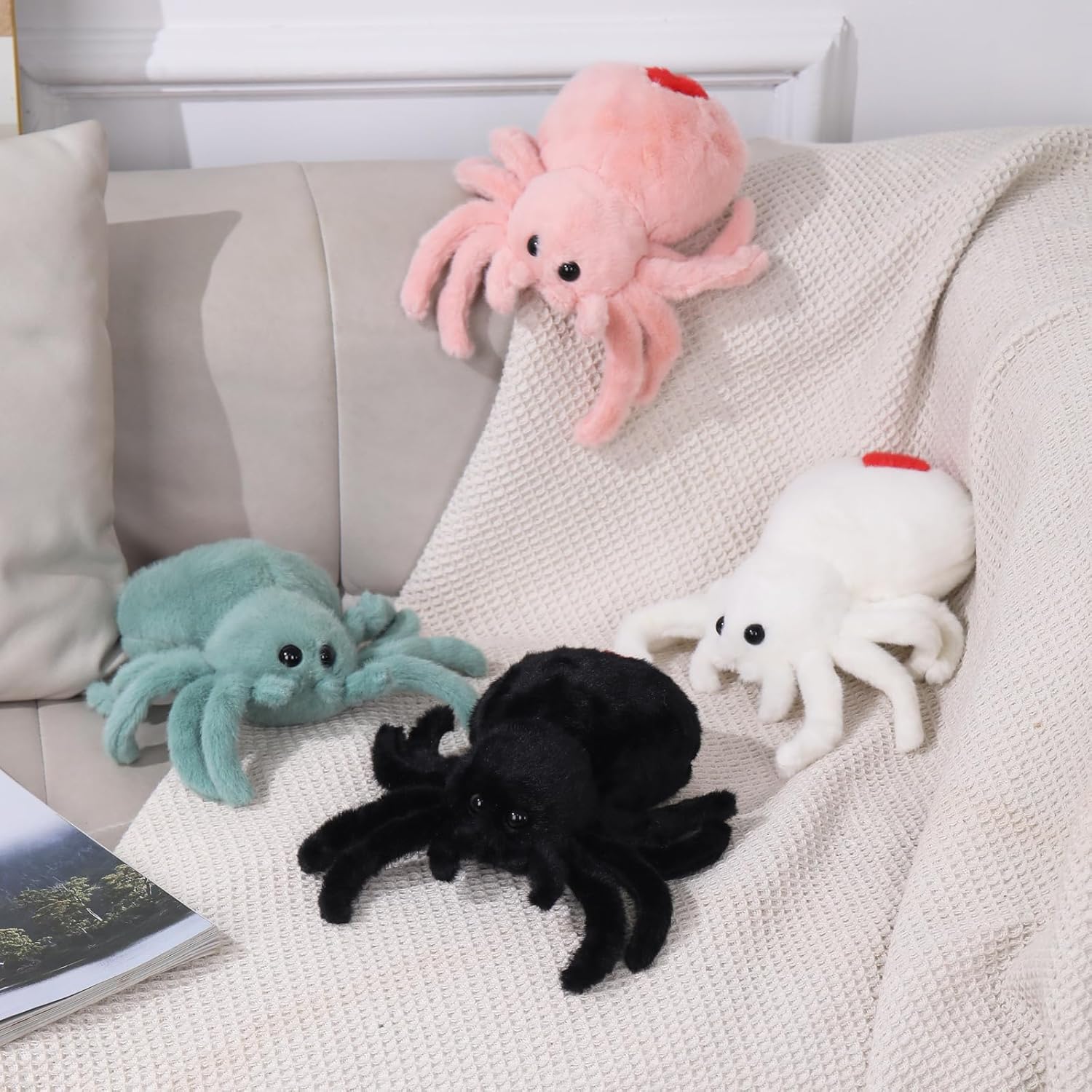 Adorable Huggable Spider Plush Toy