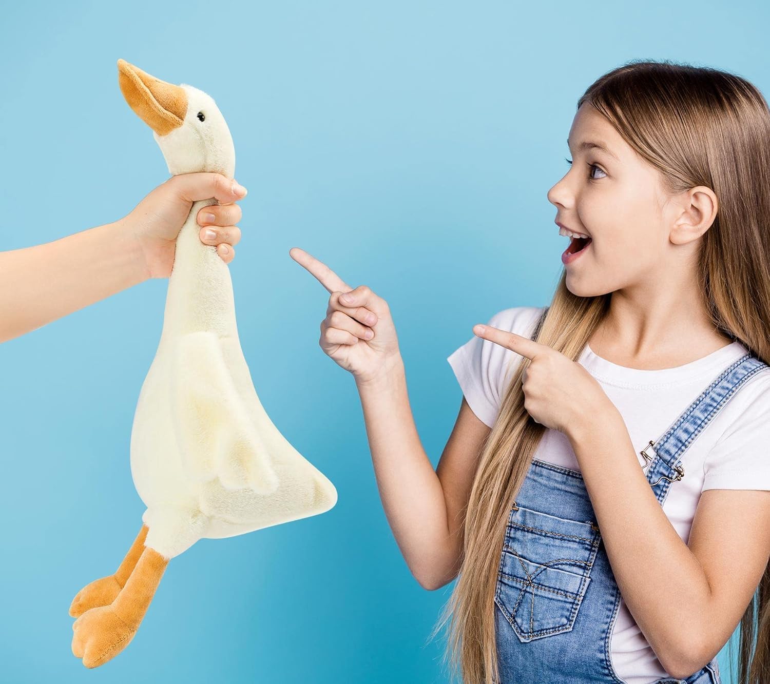 Adorable 2-Piece Goose and Duck Plushes Perfect for Kids and
