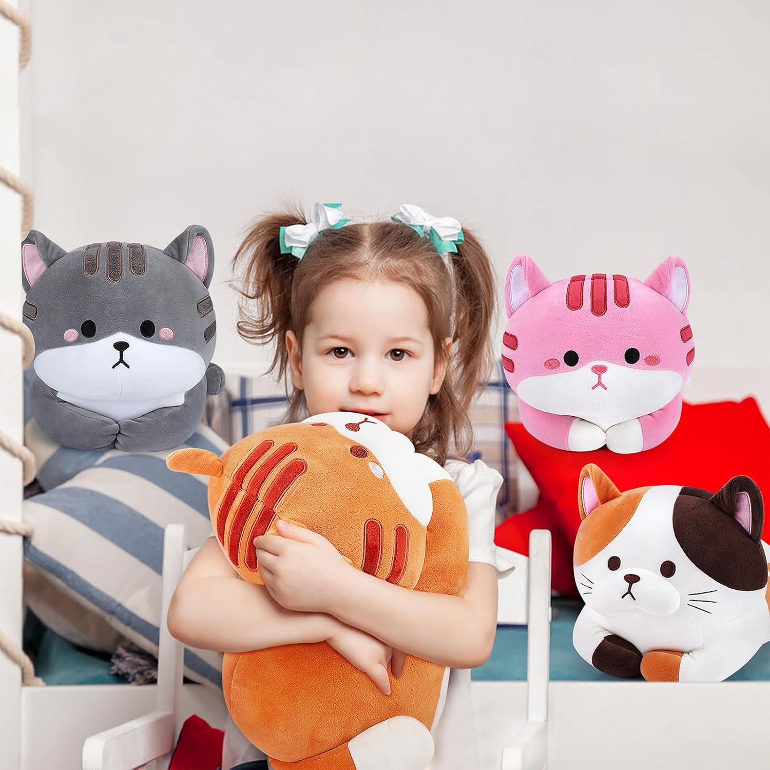 Kawaii Weighted Cat Plush