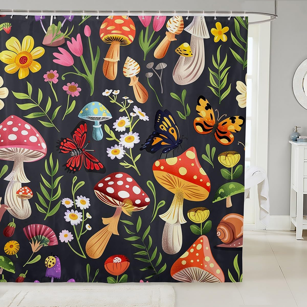 Mushroom Shower Curtain