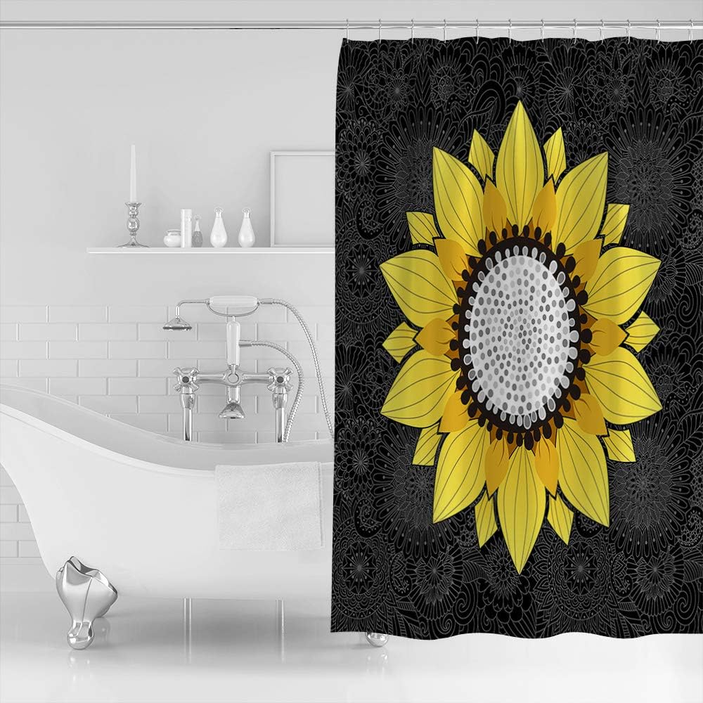 Bath Time Bliss Mandala Sunflower