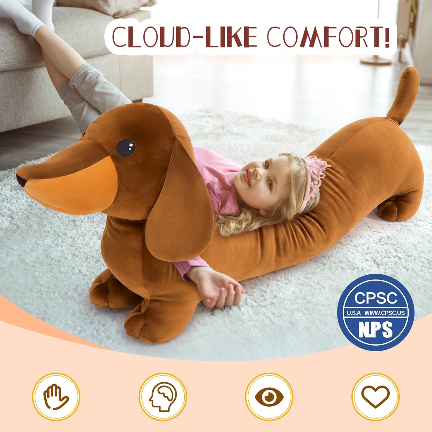 MorisMos Dachshund Plush Toy