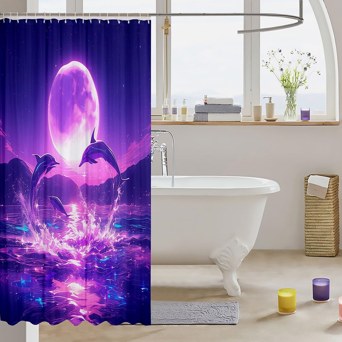 Dolphin whimsy Sparkling Bath Time Style