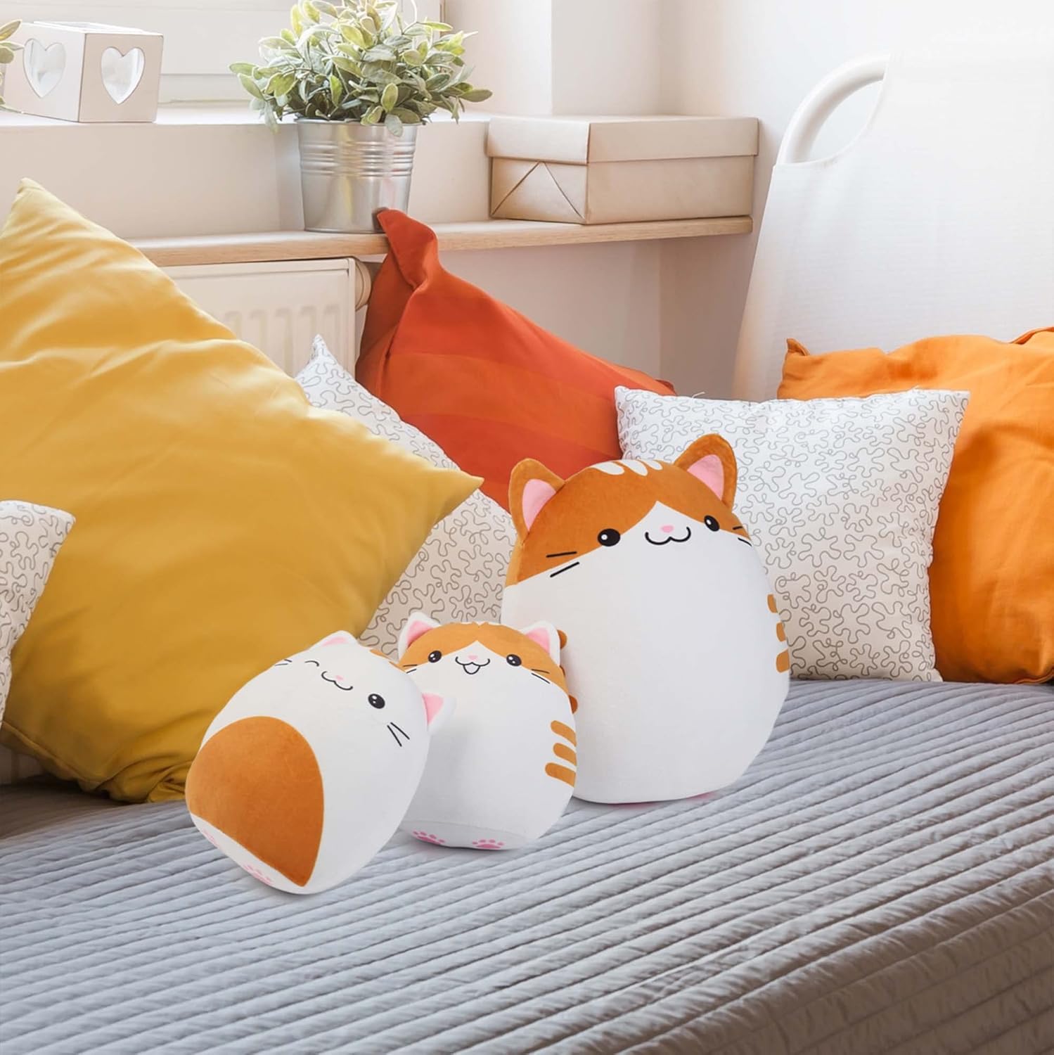 BenBen Cat Plush Toy Set of 3