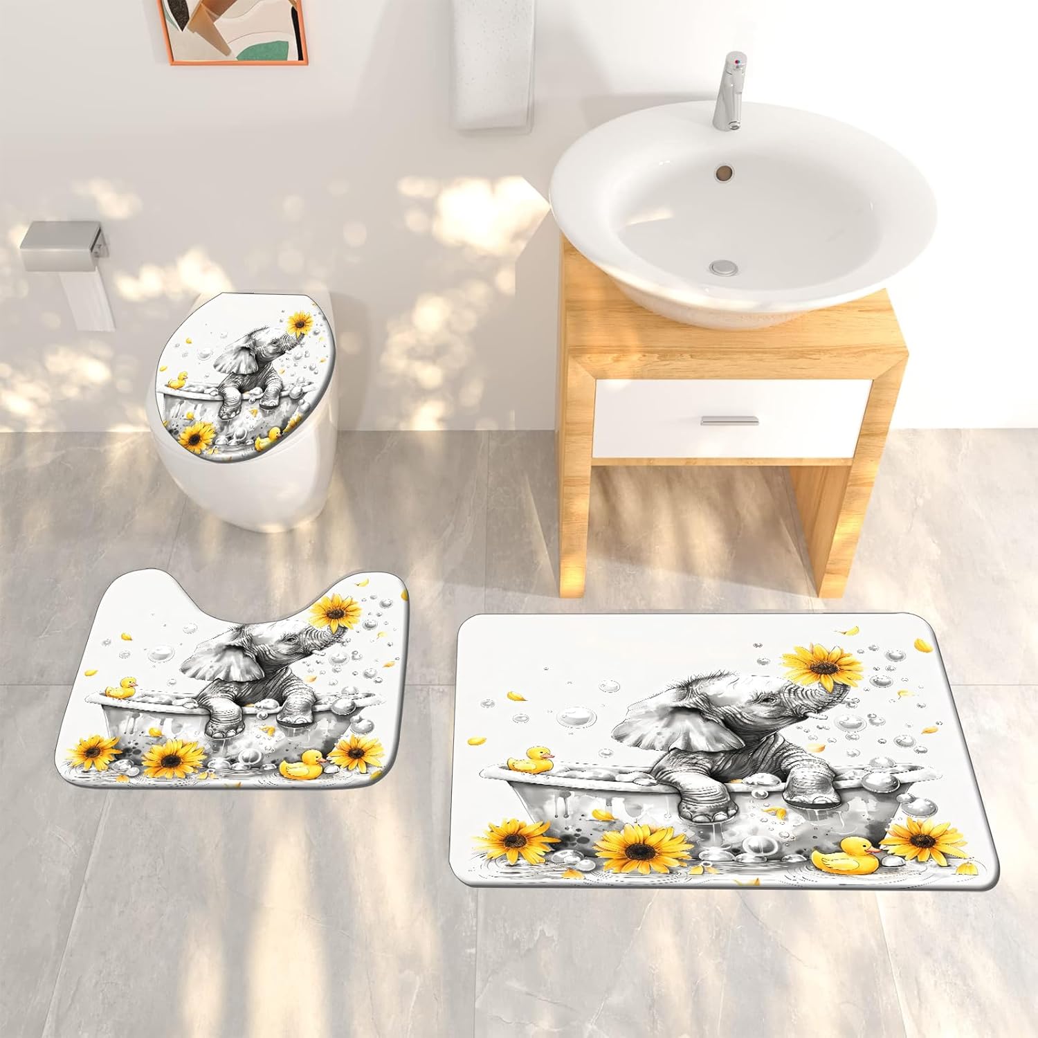 Elephant Bath Sets for Home