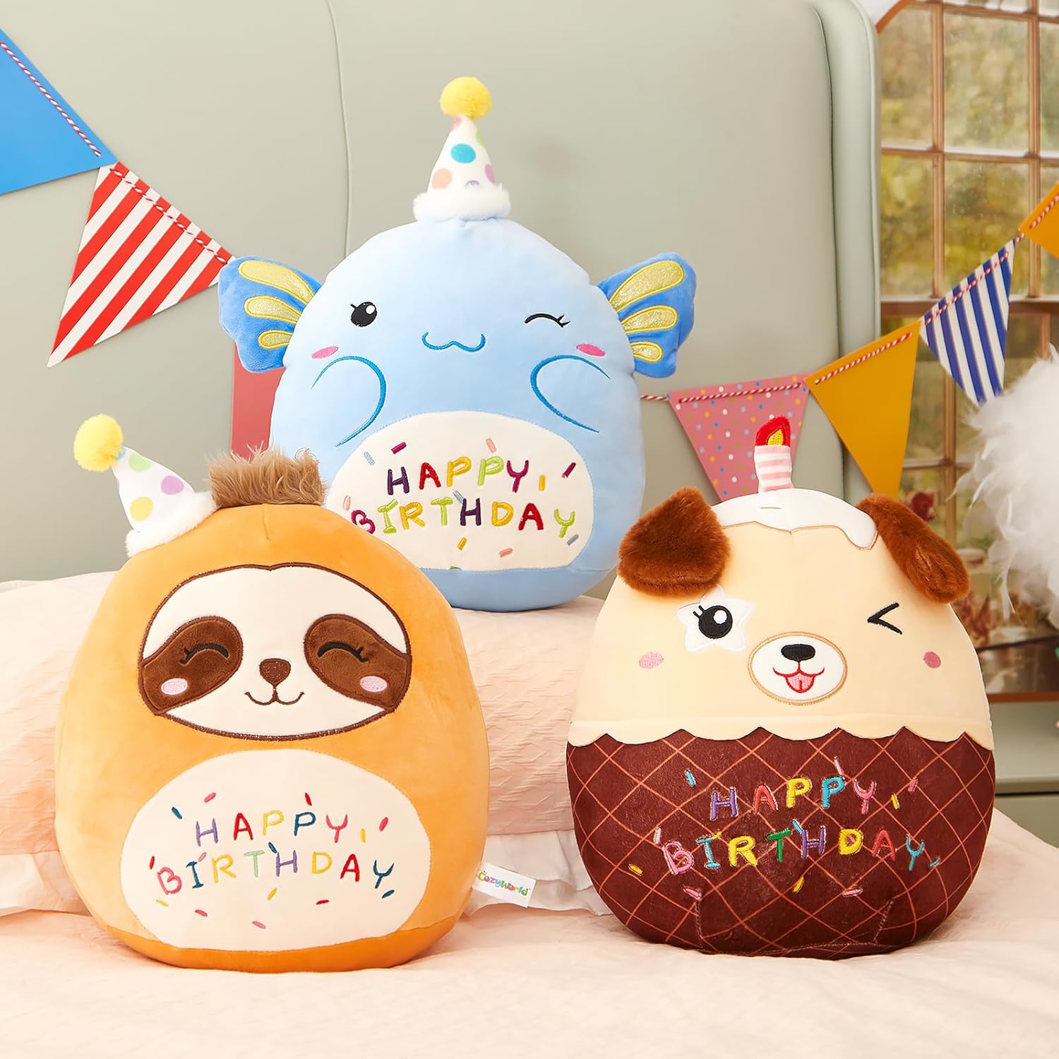 14 Birthday Dog Plush Pillow - CozyWorld