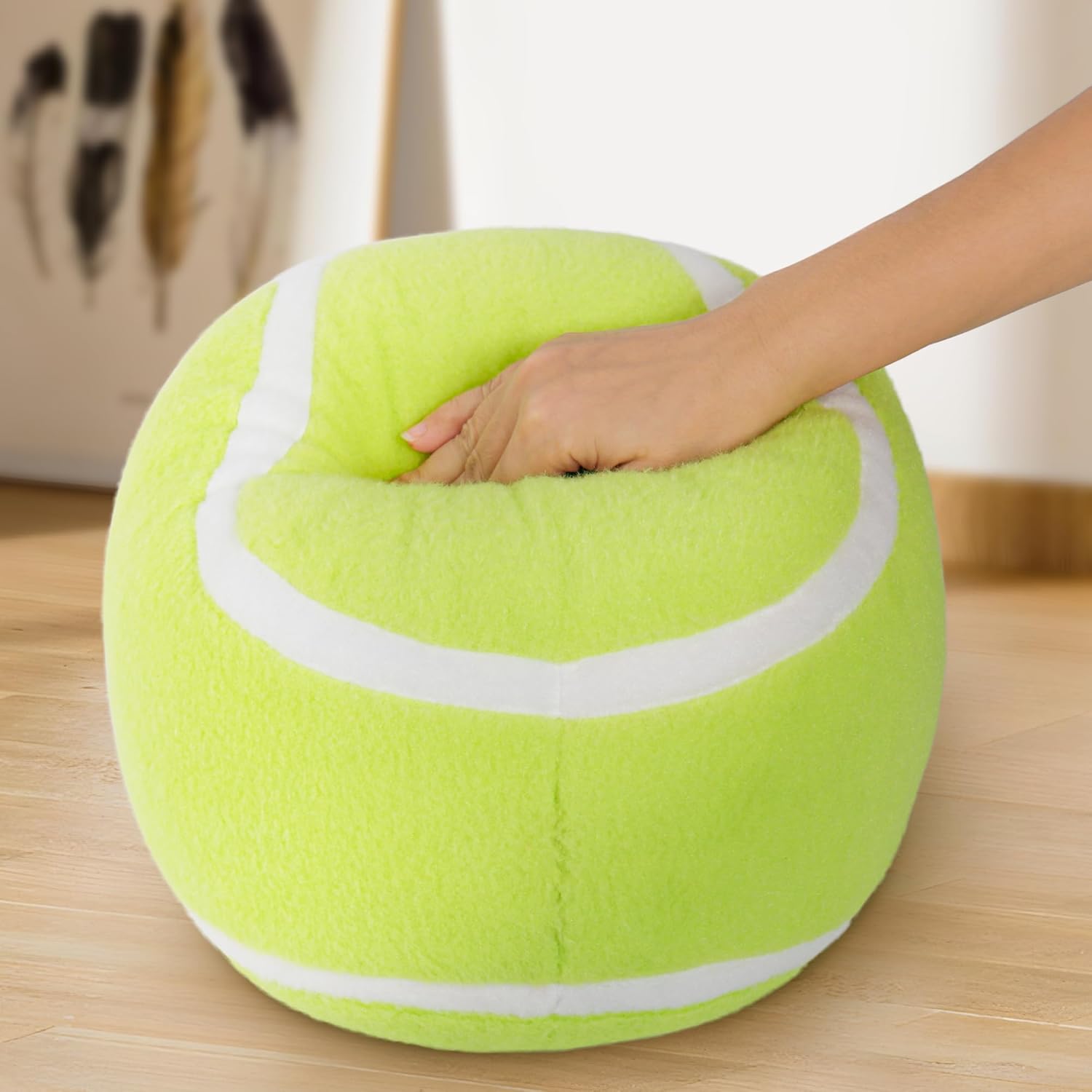 Perfect Tennis Ball Plush Toy for Kids