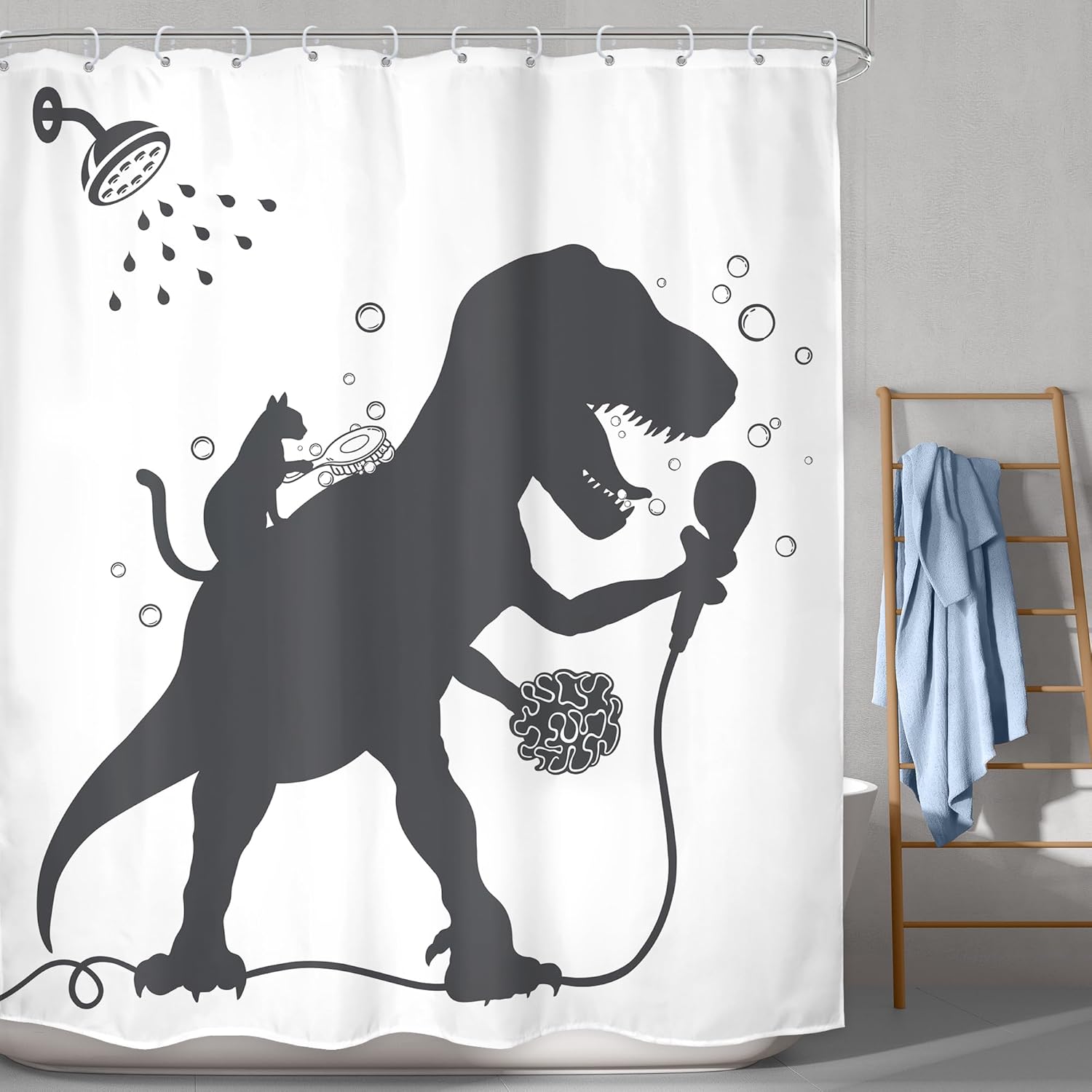 Funny Dinosaur Bath Time Removal