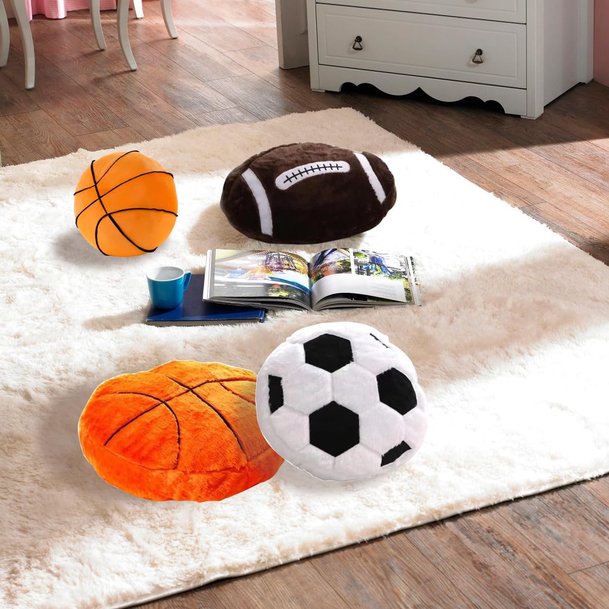 14 basketball pillow for kids