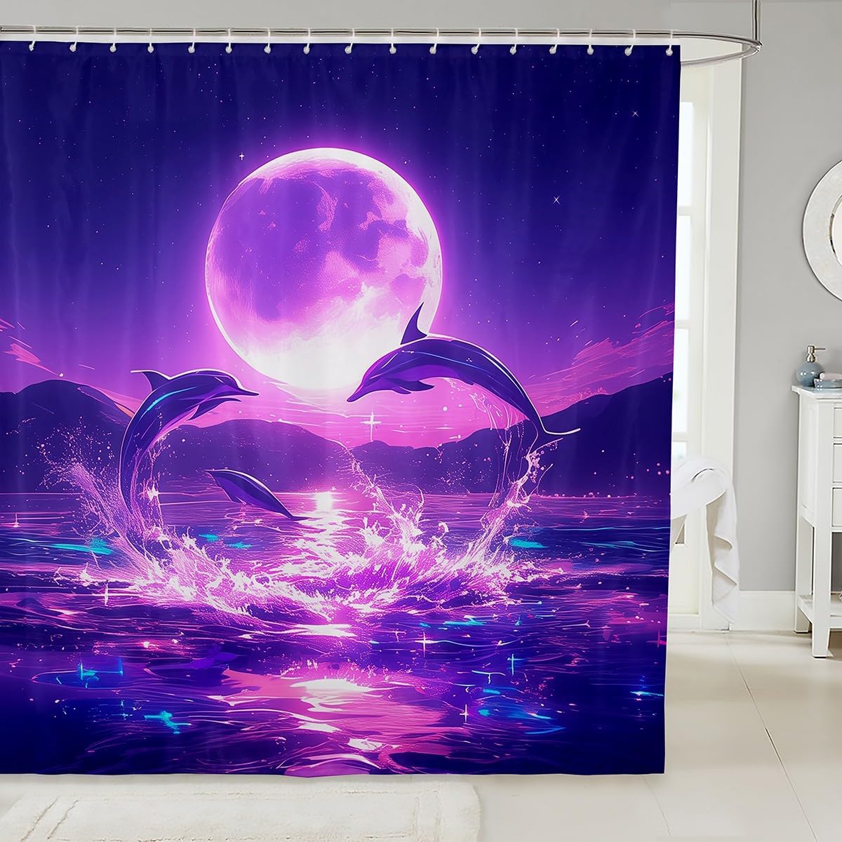 Dolphin whimsy Sparkling Bath Time Style